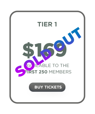 Tier 1 SOLD OUT